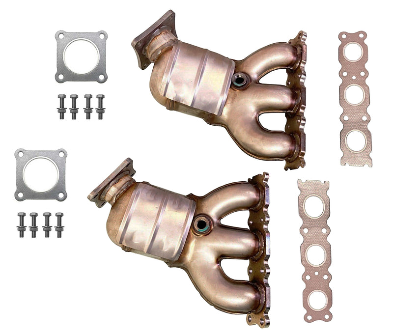 2013-2016 Hyundai Santa Fe Sport Catalytic Converter - Eastern Catalytic 70248 - Rear 2013-2016 Hyundai Santa Fe Sport Catalytic Converter - Eastern Catalytic 70248 - Rear