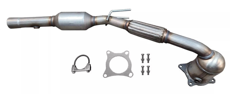 Audi A3 2.0L 2006-2008 Front Exhaust Catalytic Converter Flex Pipe 4H642007