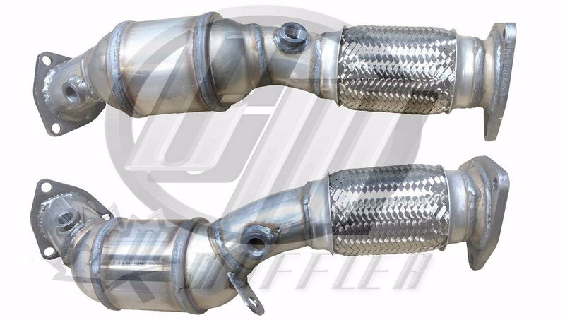 AUDI Q7 4.2L Pair of BANK1 & BANK2 Catalytic Converter 2007-2009 15H28106107