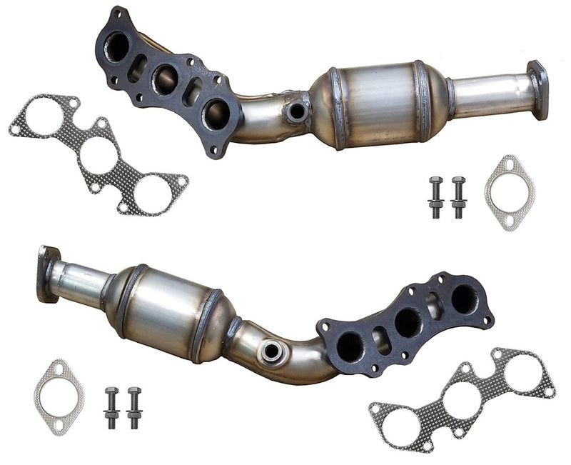 ECM SS51326R55 SS51327R56 Exhaust Manifold Catalytic Converters - Right & Left