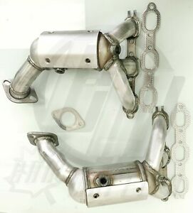 Dodge Avenger 3.5L Both Manifolds Catalytic Converters 2008-2010 7H42105104