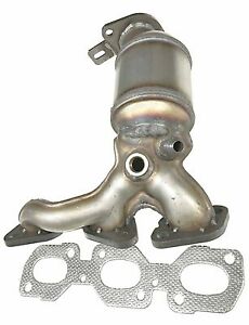 Mazda 6 3.0L Rear Bank1 Manifold Catalytic Converter 2006-2008 Firewall Side 7H46249